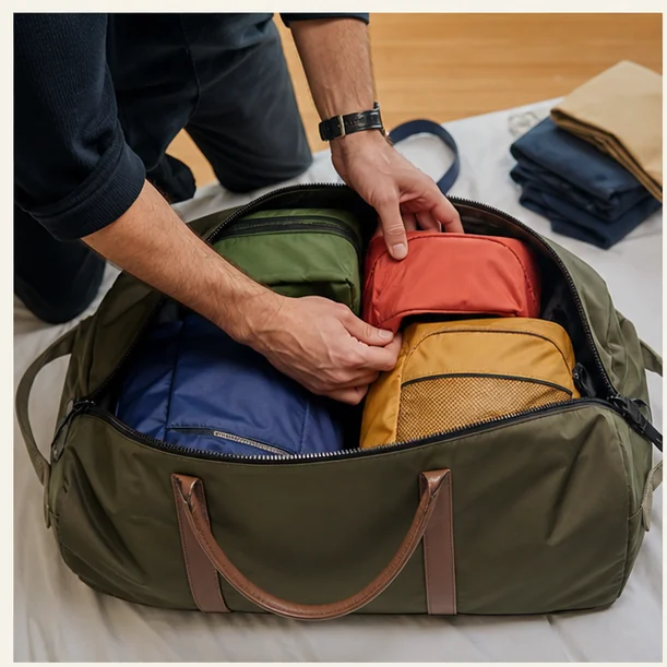 Bags shown in an everyday ownership context