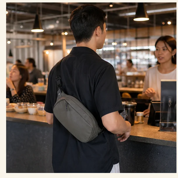 Bags shown in an everyday ownership context