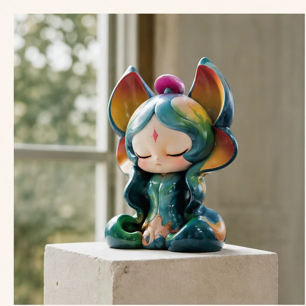 Designer Toys shown in an everyday ownership context
