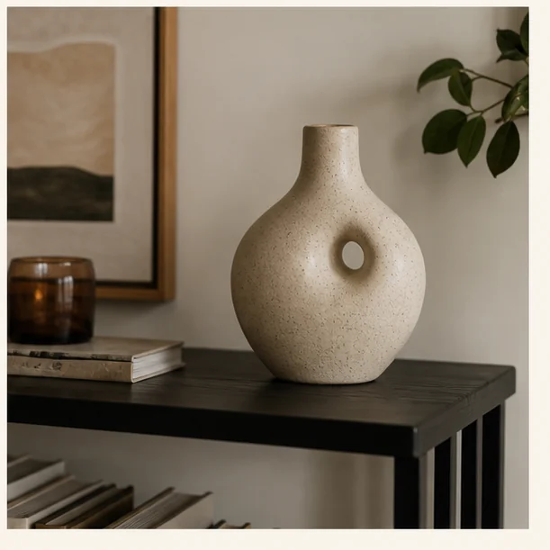 Detailed modern decor product and material view