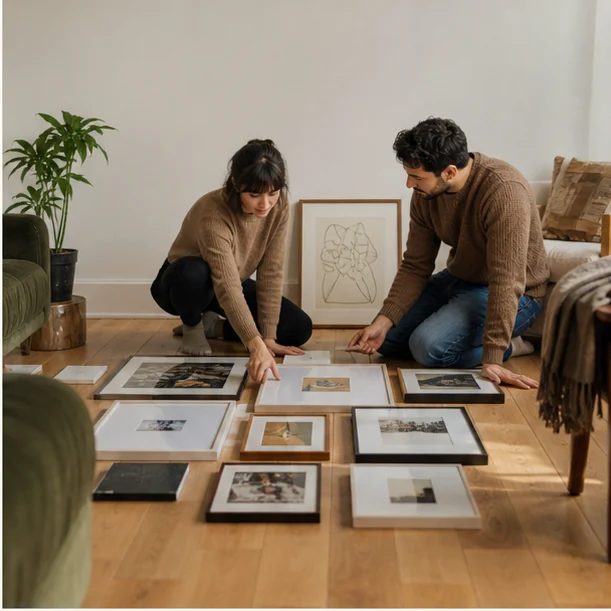 Detailed modern decor product and material view