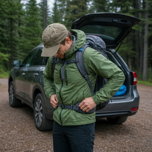 Outdoor Gear editorial scene for Daypacks for Beginner Hikers: Fit Before Features