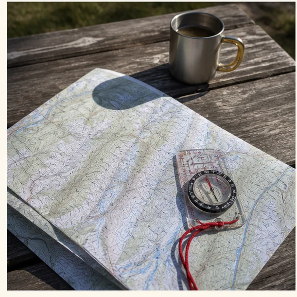 Detailed outdoor gear product and material view