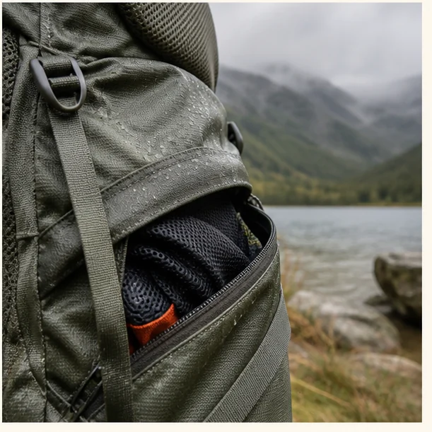 Outdoor Gear shown in an everyday ownership context