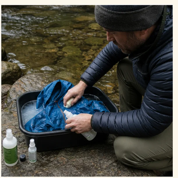 Outdoor Gear shown in an everyday ownership context