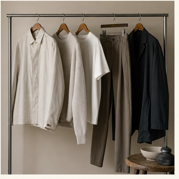 Detailed streetwear product and material view