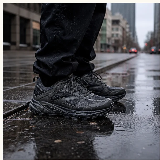Streetwear shown in an everyday ownership context