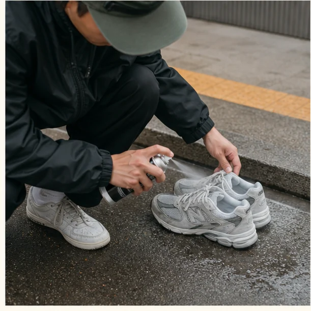 Streetwear in a real-life setting