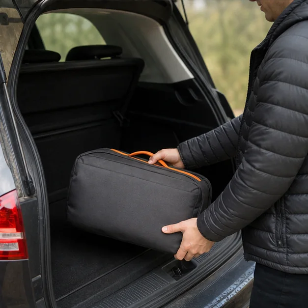 Survival Gear editorial scene for Car Emergency Kits for Ordinary Drivers