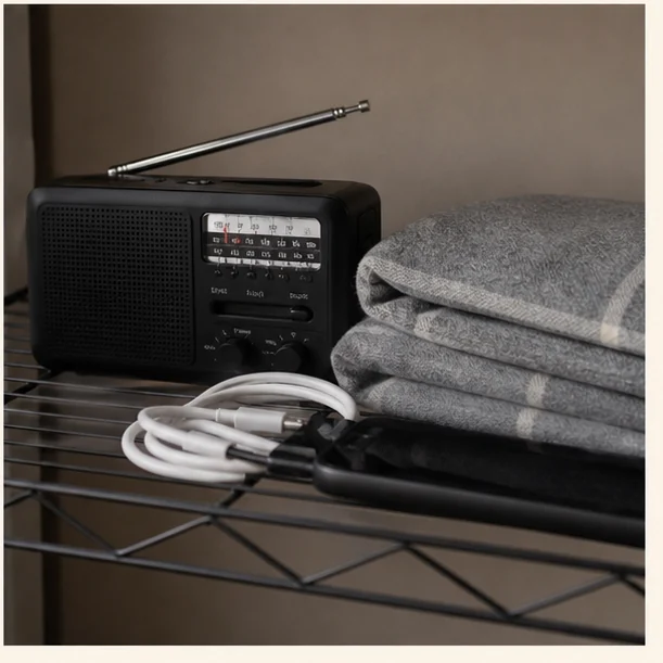 Survival Gear shown in an everyday ownership context